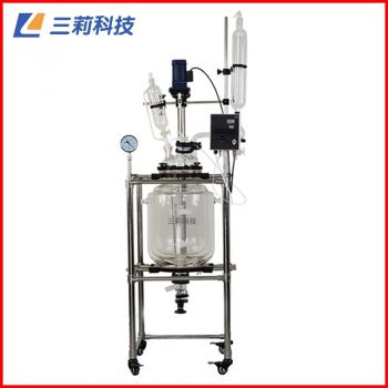 S312-50L三層玻璃反應(yīng)釜 50升玻璃反應(yīng)器