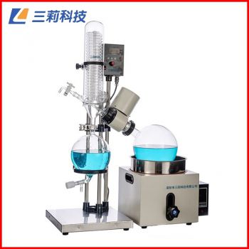 5升溫度轉速數顯旋轉蒸發器 浴鍋手輪升降RE-501型旋轉蒸發儀