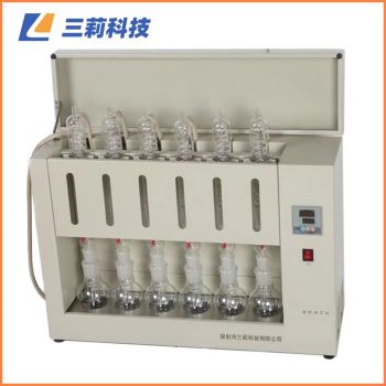 SZF-06A粗脂肪測定儀 糧食飼料油料索氏抽提法脂肪測定儀