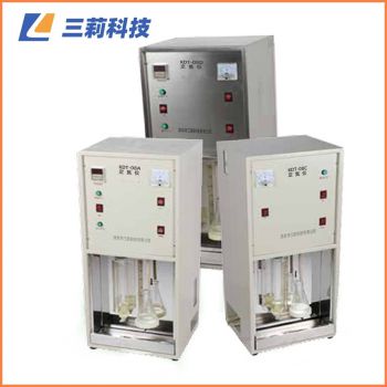 KDT-08D不銹鋼外殼定氮儀 八孔消解器糧食飼料粗蛋白質(zhì)測(cè)定儀 KDT-04、08D蒸餾器（自來(lái)水、不銹鋼外殼）
