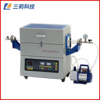 SK2-7-12TPD6佛山管式電阻爐 φ100mm1200℃高溫氣氛管式爐