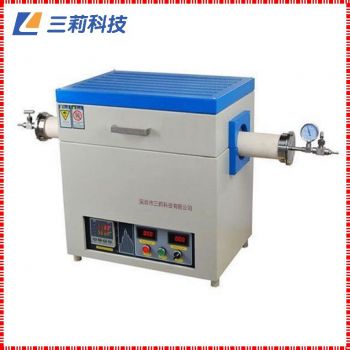 定制SK2-10-17TPC6管式電阻爐 1700℃通氣氛抽真空高溫管式爐
