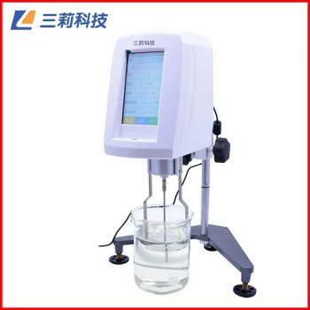 HBDV-2T彩色觸摸屏旋轉粘度計 松香瀝青熱熔膠高粘旋轉粘度計