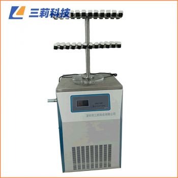 LGJ-12T型架真空冷凍干燥機 植物提取液醫藥科研凍干機 