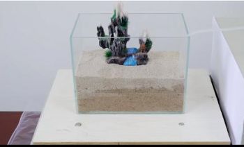 液晶數顯微電腦CPU控制地震液化的模擬試驗儀