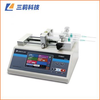TYD01-02型實驗室注射泵 110mm大行程2支注射器或玻璃進樣針