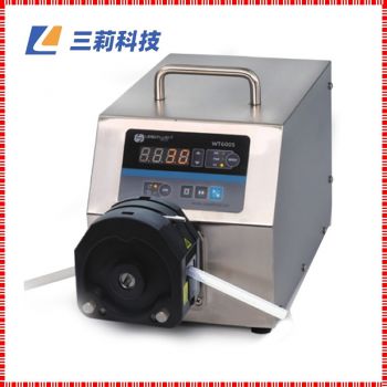 6000ml/min大流量蠕動泵,WT600S大扭矩調速型蠕動泵