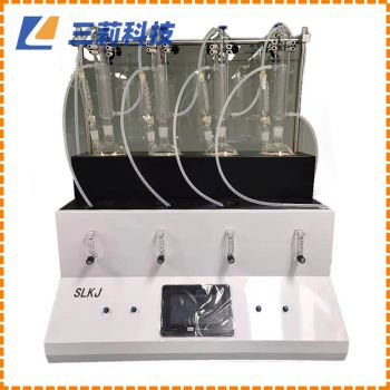 四聯二氧化硫蒸餾儀SNSO2-4中藥二氧化硫殘留量測定儀