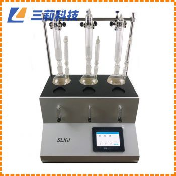 三聯二氧化硫蒸餾儀SNSO2-3中藥二氧化硫殘留量測定儀 蒸餾單元3組