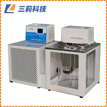 二 四 位 0.01℃分辨率透視型毛細管粘度計低溫恒溫槽